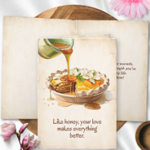 Originele  Papier Pastel Appeltaart Moederdag