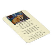 Originele Pet Sympathie Boodschap voor Hond Magneet (Rechterzijde)