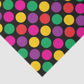 Originele Poolse stippen -  achtergrond Tissuepapier (Detail)