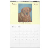 Originele portretschilderingen van honden 2024 kalender (Feb 2026)