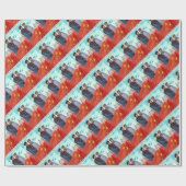 Originele propaganda Mao tse tung en Joseph Stalin Cadeaupapier (Vlak)