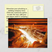 Originele pruimen briefkaart (Voorkant / Achterkant)