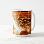 Originele pruimen koffiemok (Voorkant rechts)