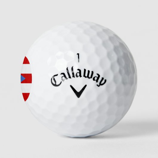 Originele Puerto Rico golfballen (Logo)