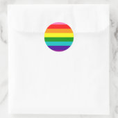 Originele Rainbow Flag Sticker (Tas)