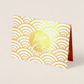 Originele Rats Bamboe schilderij 2020 Luxe Folie G Kaarten (Voorkant)