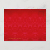 Originele Ratten Bamboe die 2020 HIP schilderen Uitnodiging Briefkaart (Achterkant)