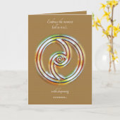 ORIGINELE RESONANTIE - - DE KAART VAN DE KUNST (Gele Bloem)