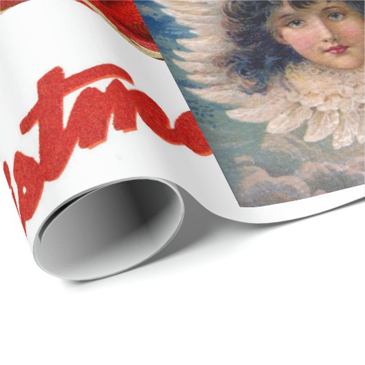 ORIGINELE RETRO CHRISTMAS COLLAGE WRAPPINGPAPIER CADEAUPAPIER (Rol Hoek)