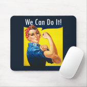 Originele Rosie de Riveter ~ Muismat (Met muis)