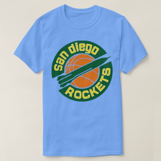 Originele San Diego Rockets T-shirt (Design voorkant)