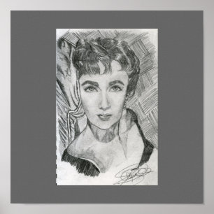 Originele schets poster