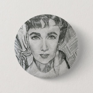 Originele schets ronde button 5,7 cm