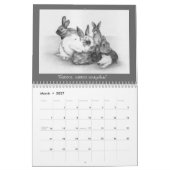 Originele schilderijen en tekeningen kalender (Mar 2027)