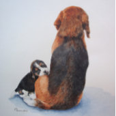 originele schilderijen van schattige puppy dogs 20 kalender