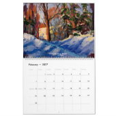 Originele schilderijen, verzamelobjecten kalender (Feb 2027)