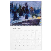 Originele schilderijen, verzamelobjecten kalender (Jan 2027)