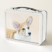 Originele Schildering van Pembroke Welsh Corgi - H (Achterkant)