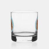 Originele schilderkunst van Welsh Springer Spaniel Whisky Glas (Links)