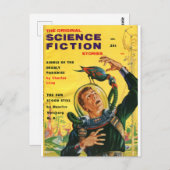 originele science fiction briefkaart (Voorkant / Achterkant)