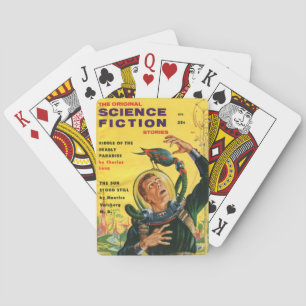 originele science fiction pokerkaarten