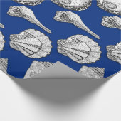Originele Seashell Collectie Art Cadeaupapier (Hoek)