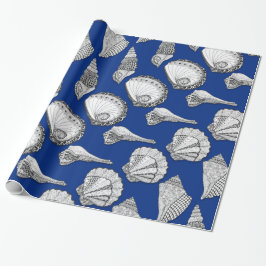 Originele Seashell Collectie Art Cadeaupapier