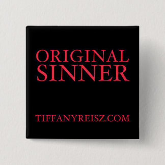 Originele Sinner-Button Vierkante Button 5,1 Cm