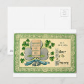 Originele Sint Patrick's dag  Iers trek Briefkaart (Voorkant / Achterkant)