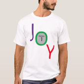 ORIGINELE SJABLOON TEKST ONTWERP "JOY" T-SHIRT (Voorkant)