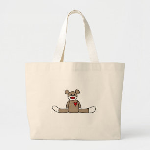 Originele Socket Monkey Grote Tote Bag