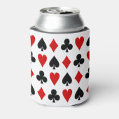 Originele speelkaarten Diamond Club Heart Spade Blikjeskoeler (Blikje Achterkant)