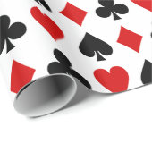 Originele speelkaarten Diamond Club Heart Spade Cadeaupapier (Rol Hoek)