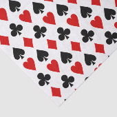 Originele speelkaarten Diamond Club Heart Spade Tissuepapier (Detail)