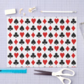 Originele speelkaarten Diamond Club Heart Spade Tissuepapier (Craft)