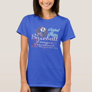 Originele speler Baseball Girl team T-shirt
