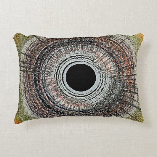 Originele spin art accent kussen (Voorkant)
