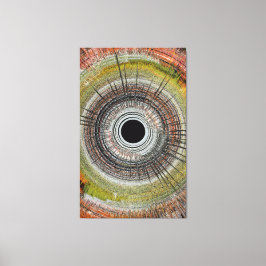 Originele spin art canvas afdruk