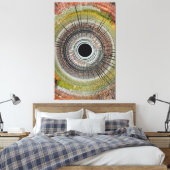 Originele spin art canvas afdruk (Insitu (Slaapkamer))