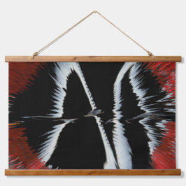 Originele spin art hangend wandkleed