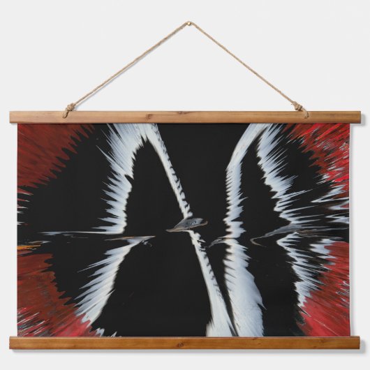 Originele spin art hangend wandkleed (Voorkant)
