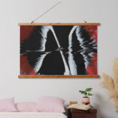 Originele spin art hangend wandkleed (Slaapkamer)