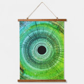 Originele spin art hangend wandkleed (Voorkant 3)