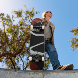 Originele spin art persoonlijk skateboard