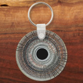 Originele spin art sleutelhanger (Achterkant)
