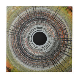 Originele spin art tegeltje