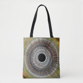 Originele spin art tote bag