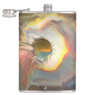 Originele spin kunst heupfles
