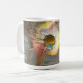 Originele spin kunst koffiemok (Voorkant links)