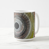 Originele spin kunst koffiemok (Voorkant rechts)